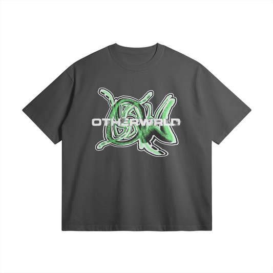 SLIMED OUT OVERSIZED TEE (GREY)